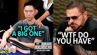 He Knows To Run Massive Bluff On This River Card...