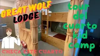Tour del Cuarto Kid Camp en el Great Wolf Lodge | Grapevine Tx