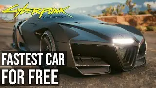 How To Get The Fastest Car For Free - Rayfield Caliburn Location - Cyberpunk 2077