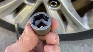 Wheel Lock Removal Despite Broken Key