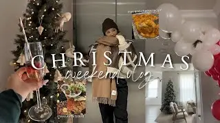 Throwing A Last Minute Christmas Party + My Yummy Baked Mac & Cheese Recipe & Charcuterie Spread