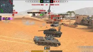 Очередной потняк на STB-1!🔥 #wotblitz #tanksblitz #блиц