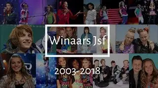 korte compilatie winaars Jsf 2003 tot 2018