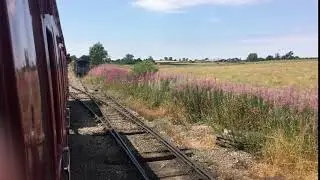 East Somerset Railway Ride Along Pulled by 5637