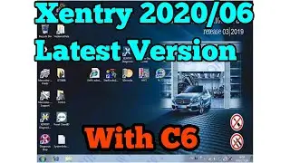 Mercedes Benz MB Star Xentry OpenShall 2020/06 with VCI C6 Installation of software Win 10 64bit