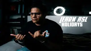 LEARN ASL WITH ISAAC: Holiday!