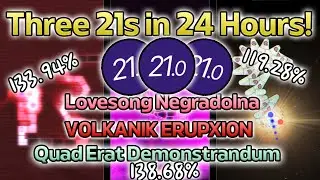 THREE 21s IN 24 HOURS! [WORLD RECORD]