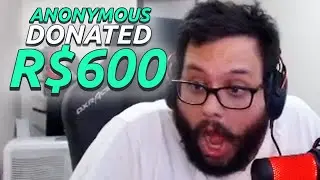 UM ANÔNIMO ME DOOU 600 REAIS