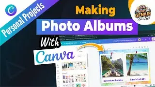 Making Photo Albums with Canva Design Beautiful Memories Step by Step Tutorial!