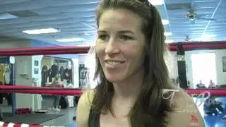 MMA fighter Leslie Smith interviews with Front Row Fights