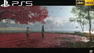 Samurai Lesson - Ghost of Tsushima PS5 [4K HDR] ULTRA HIGH REALISTIC GRAPHICS