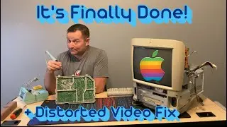 Repairing Blurred Video and Finishing the Molar Mac Restore