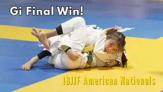 Bailey Gi Final Win | IBJJF American Nationals 2025 | Jiu Jitsu BJJ Youth Champion