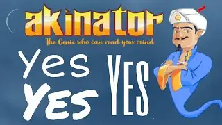 Clicking only yes in Akinator , What will happen ??