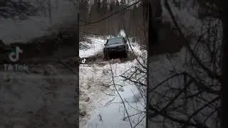 Opel Frontera на внедорожье