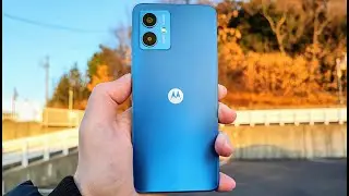Motorola Moto G14 Blue Relaxing Unboxing