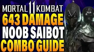 Mortal Kombat 11 Noob Saibot Combos - MK11 Noob Saibot Combo Tutorial - Daryus P