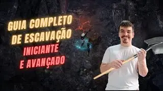 🧹 Guia completo de Escavação (Arqueologia), iniciante e avançado