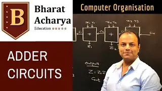 COA | ALU | Adder Circuits | Bharat Acharya Education | Full video
