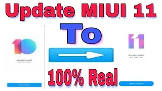 How To Update MIUI 11 In Redmi 6a | Install MIUI 11 In Redmi 6a | Redmi 6a MIUI 11 Update | 2019