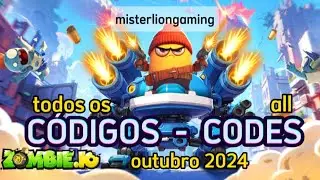 CÓDIGOS ZOMBIE.IO | ZOMBIE.IO CODES | OUTUBRO 2024 | ZOMBIE.IO GIFT CODES | ZOMBIE.IO REDEEM CODES