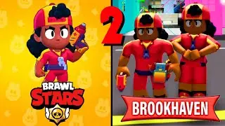 BROOKHAVEN'da BRAWL STARS KARAKTERLERİ 2😲AYŞEM ECE ARI💥ARIGİLLER🐝ROBLOX BROOKHAVEN🏡RP