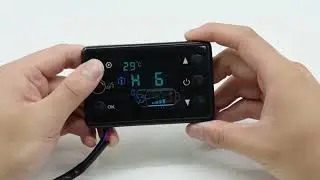 🔥Likaci Diesel Heater 6-key control switch operation🔥