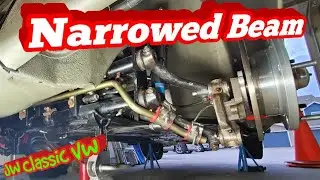 VW Narrowed Front Beam! Adjustable Beam! Volkswagen BUG | JW Classic VW