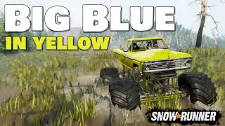 New BIG BLUE Scout Ford Body MEGAtruck for SnowRunner