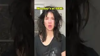 #shorts Monday’s are the worst! #mondaymotivation #mondays #mondaymorning #comedyvideo
