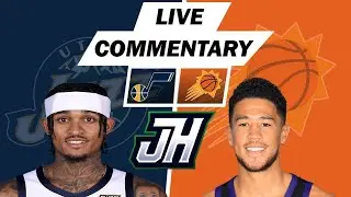 Utah Jazz vs Phoenix Suns NBA Livestream Reaction and Play by Play