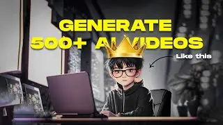🚀Generate 500+ Long Videos in 1 Click using this AI Tool | Best Ai Video Generator in 2024