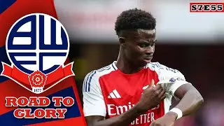 GETTING DESTROYED BY SAKA! FC24 Bolton RTG Career Mode
