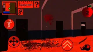 Жуткий учитель Русский стикмен потерянная версия ужас  страшно