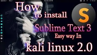 how to install sublime text 3 kali linux 2.0