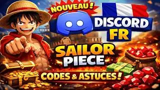 J’ai créé un Discord FR pour Sailor Piece discord fr