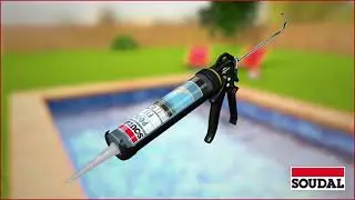 Mastic-colle hybride polymère POOL FIX par SOUDAL