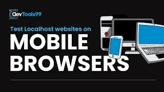 Test Localhost websites on mobile browser 
