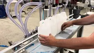 Semi Automatic Overflow Liquid Filler USA Canada - JDA