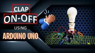 How to make CLAP ON-OFF Light using ARDUINO with Sound sensor