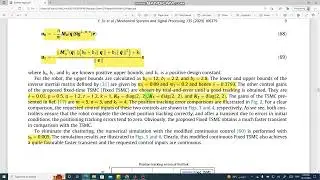 MATLAB Simulation of Robust Fixed Time Tracking Sliding Mode Control for Robotic Manipulator