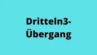 Dritteln3-Übergangs-Paket - Adrians Videoschnitt
