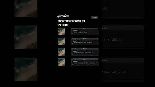 BordeRder Radius In Css 