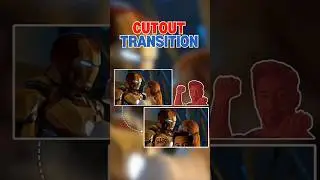 CUTOUT Transition Tutorial 📈😱 || #capcut #capcutedit #capcuttutorial #cutouttransition