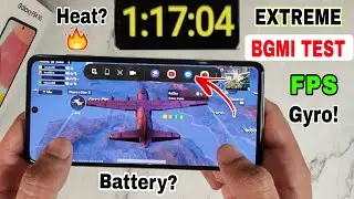 Samsung Galaxy F54 5g Bgmi pubg test, graphics setting | samsung f54 5g  bgmi battery drain test