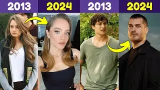 Antes y Después de los actores de Medcezir - 11 Años Después