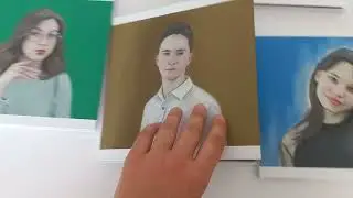 Скетчбуки с фотографиями художников