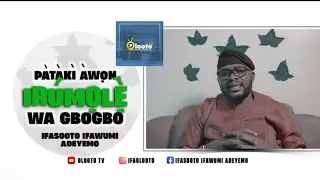 Alaye Lori Eto Omo-bibi (Kini Ifa wi)