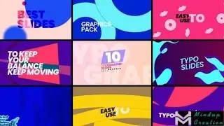 Videohive Typography Slides Pack » free after effects templates