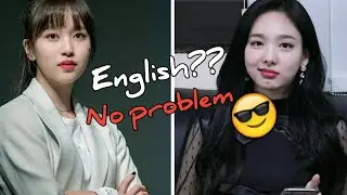 When Twice speaks in English